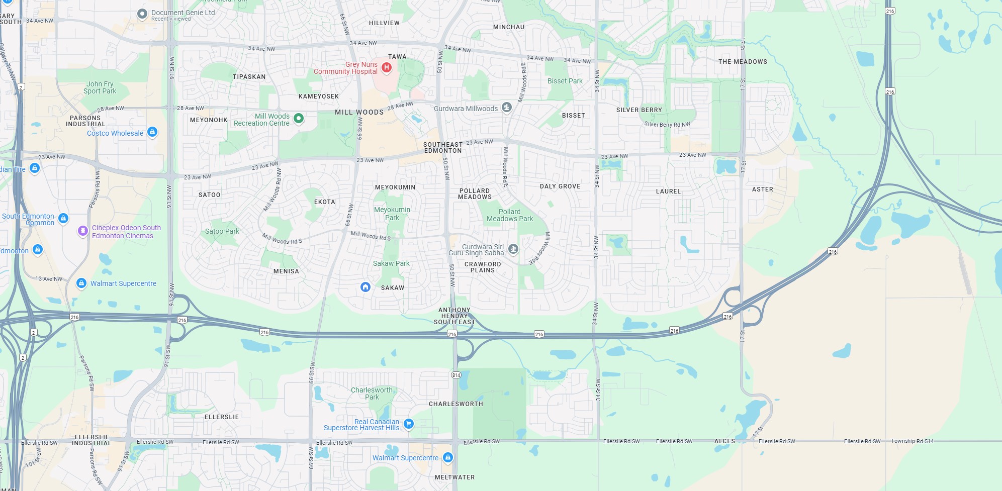 Map to our office location